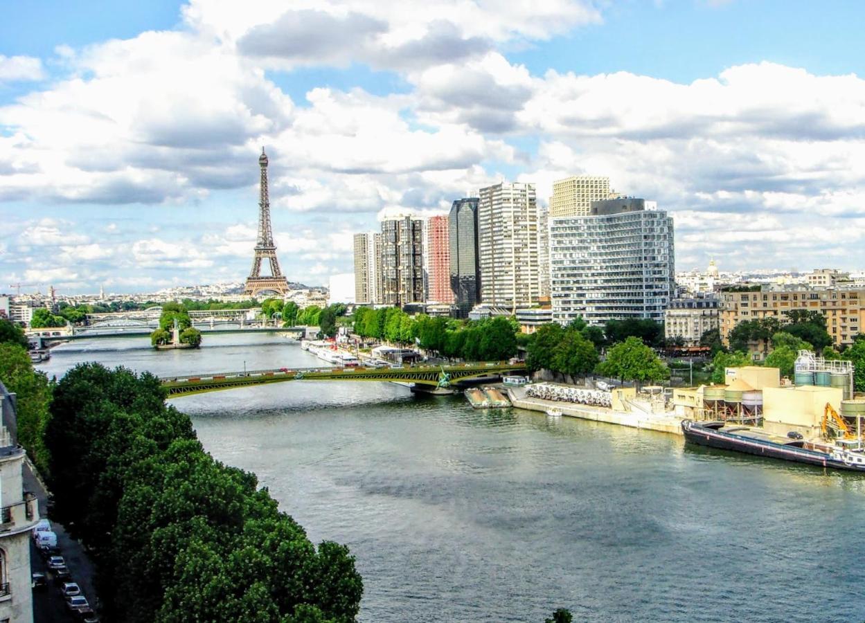 Ferienwohnung Eiffel Tower Penthouse Paris Exterior foto